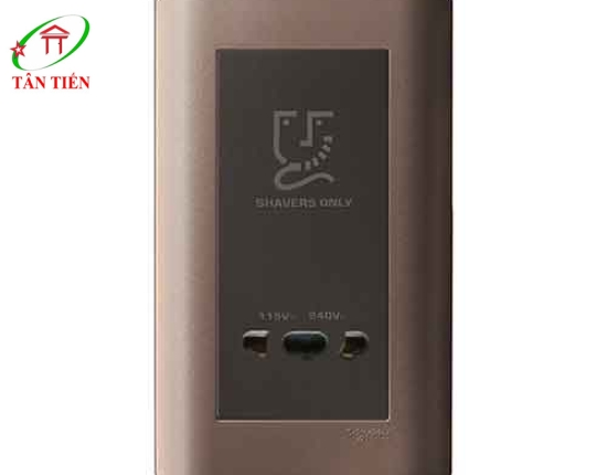 Bộ ổ cắm dao cạo râu Schneider E84T727V_SZ ZENcelo