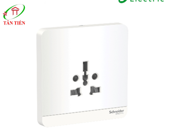 Bộ ổ cắm đơn đa năng  Schneider E83426TS_WE_G19 AvatarOn A