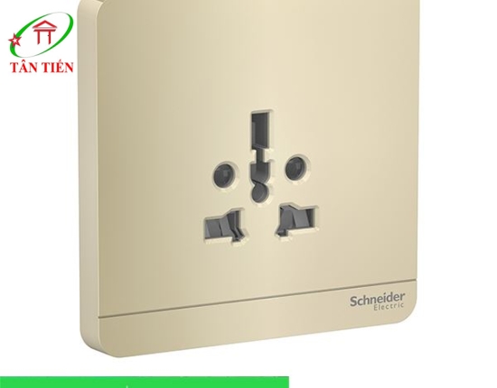 Bộ ổ cắm đơn đa năng Schneider E83426TS_WG_G19 AvatarOn A 