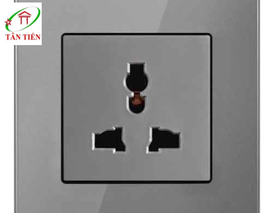 Bộ ổ cắm đơn đa năng  Schneider KB413S_AS_G19 Vivace