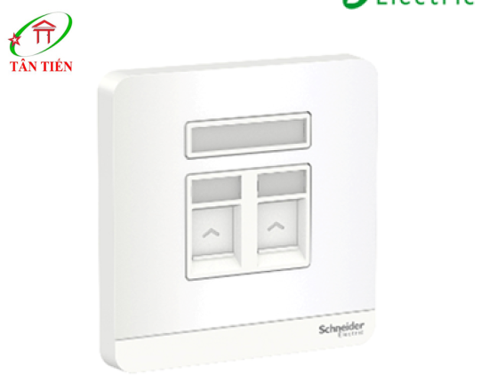 Bộ ổ cắm điện thoại Schneider E8332TDRJS5_WE_G19 AvatarOn A 