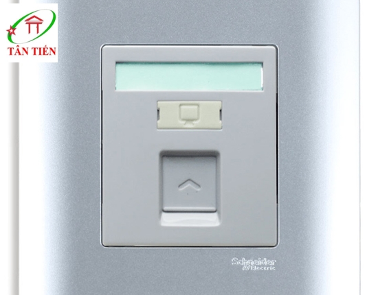 Bộ ổ cắm mạng cat6 đơn Schneider E8431RJS_6_SA_G19 ZENcelo