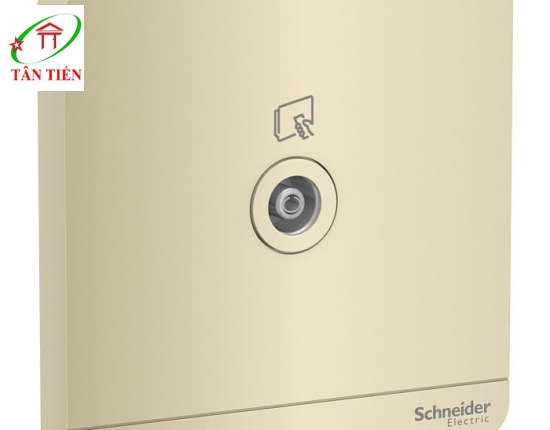 Bộ ổ cắm TV đơn Schneider E8331TV_WG_G19 AvatarOn A