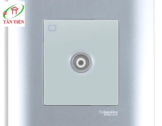 Bộ ổ cắm TV đơn  Schneider E8431TVS_SA_G19 ZENcelo