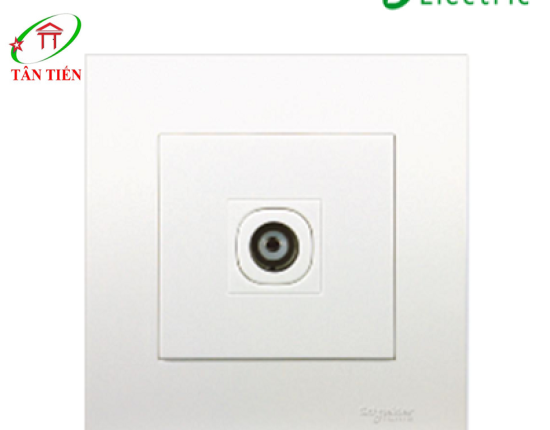 Bộ ổ cắm TV đơn Schneider KB31TV_WE Vivace