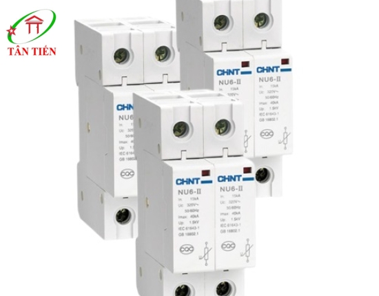 Chống sét lan truyền 2P 65KA 275V  CHINT NU6-IIG 65KA/275V 
