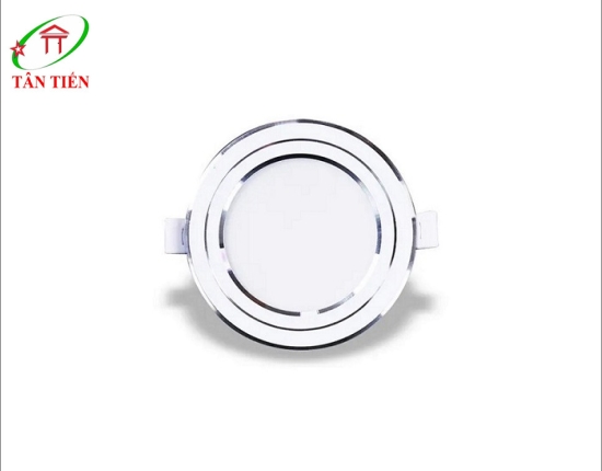 Đèn Led âm trần slim viền bạc trung tính 9W Nanoco NSD094S110