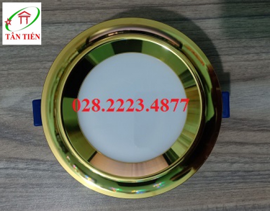 Đèn led âm trần 3 màu 5W TLC mặt cong