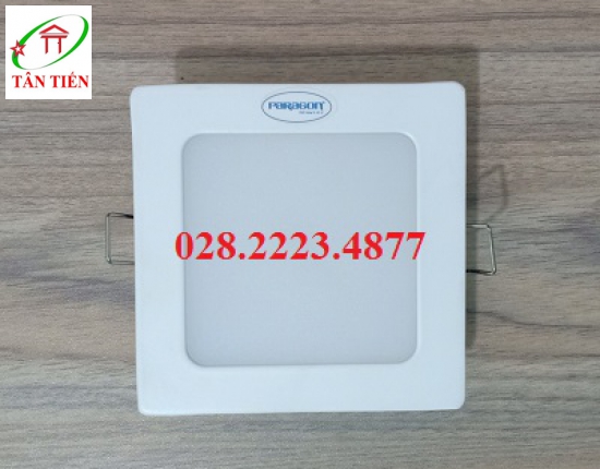Đèn led âm trần vuông 9w 3 màu Paragon PRDNN104L9/CCT