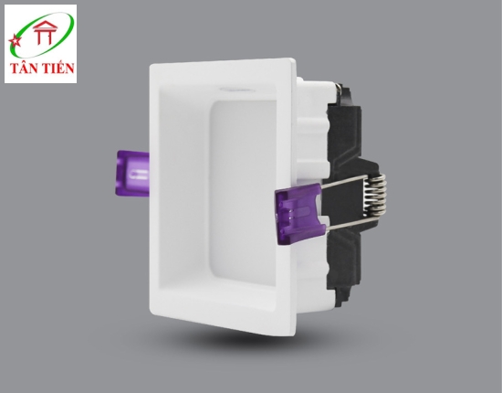 Đèn LED downlight âm trần vuông Paragon 9W PRDPP104L9/CCT