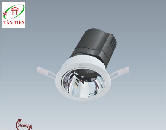 Đèn Led downlight âm trần 3 màu 10W Anfaco AFC749T