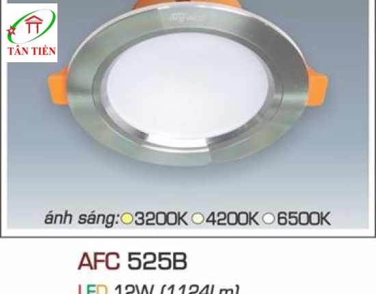 Đèn Led downlight âm trần 12W Anfaco, AFC525B