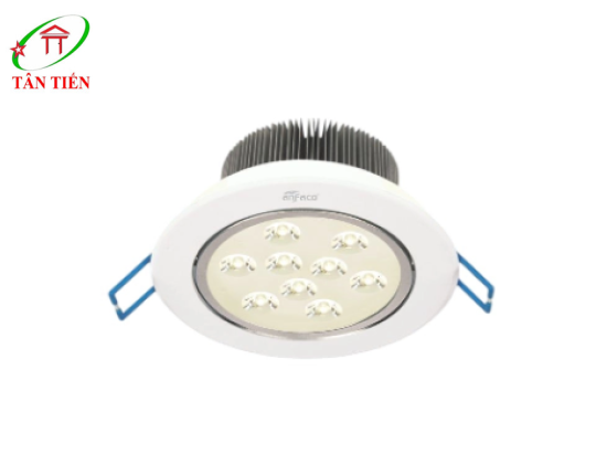 Đèn led Downlight âm trần 9W Anfaco, AFC512B