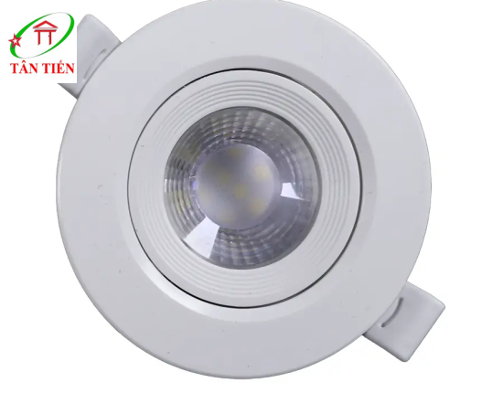 Đèn Led Downlight âm trần chỉnh góc 7W Nanoco NADL074