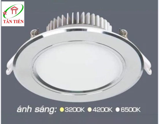 Đèn Led downlight âm trần 3 màu 12W Anfaco, AFC425
