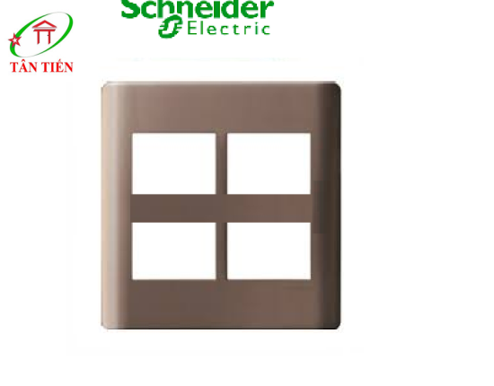 Mặt cho 4 thiết bị Schneider A84T04L_SZ_G19 ZENcelo A 