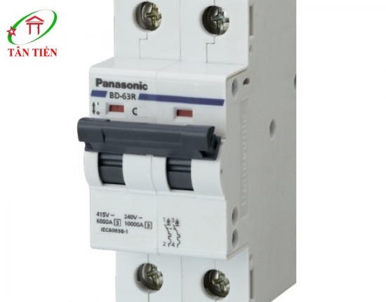 MCB CẦU DAO TỰ ĐỘNG 2P 6A PANASONIC BBD2062CNV