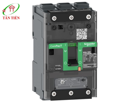 MCCB 3P 125A 16kA Schneider C12E3TM125L