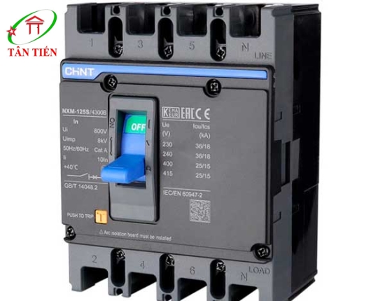 MCCB 4P 1000A 50KA Chint NXM-1000S/4300B 1000A 