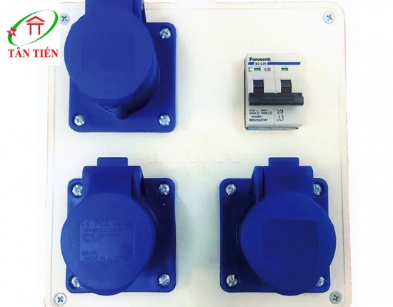 Bộ tủ điện phân phối 2P 16A NDB313-232