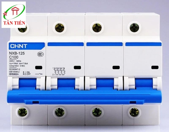 RCBO 4P 80A 300mA 10KA CHINT NXBLE-125-4P-C80-300mA