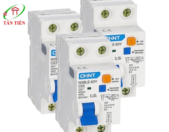 RCBO 2P 32A 30mA 4.5KA CHINT NXBLE-63Y-1P+N-C32-0.03A