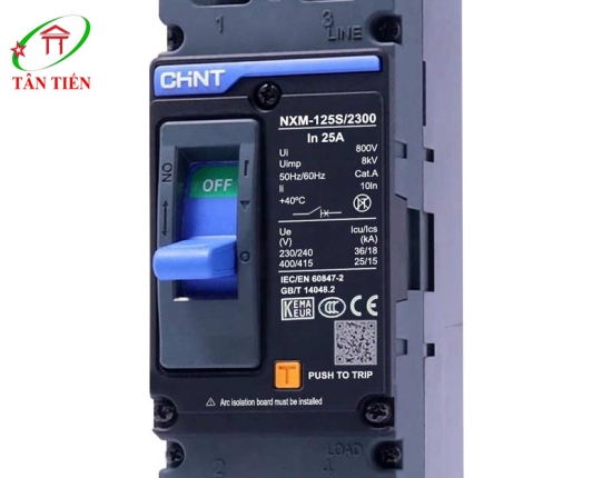 MCCB 2P 32A 25KA Chint NXM-125S/2300 32A