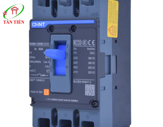 MCCB 3P 100A 25KA Chint NXM-125S/3300 100A