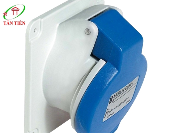 ổ cắm âm dạng nghiêng 5P 16A Schneider, PKF16F435 Di động