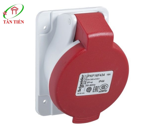 ổ cắm âm dạng nghiêng 3P 63A Schneider, 81278 Di động