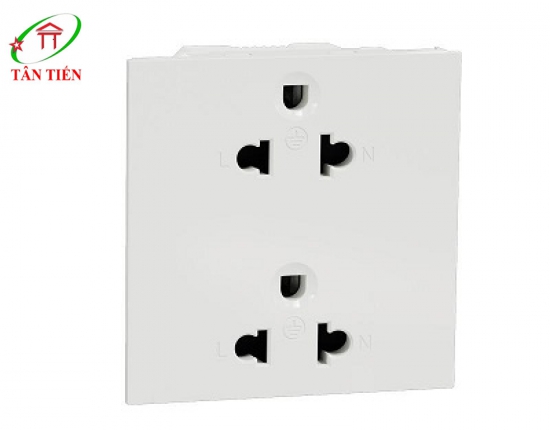Ổ CẮM ĐÔI 3 CHẤU AVATARON A SCHNEIDER M3T426UST2_WE