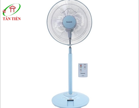 Quạt đứng màu xanh , 37W Panasonic F-308NHB