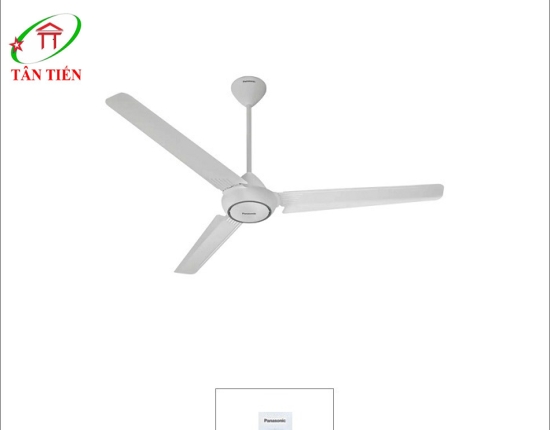Quạt Trần 3 cánh màu trắng , 66W Panasonic F-60MZ2
