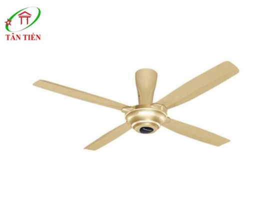 Quạt Trần 4 cánh màu vàng ánh kim, 59W Panasonic F-56MZG-GOS