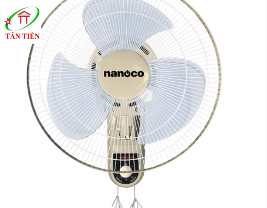 Quạt treo tường màu (Beige), 47W Nanoco NWF1611BE