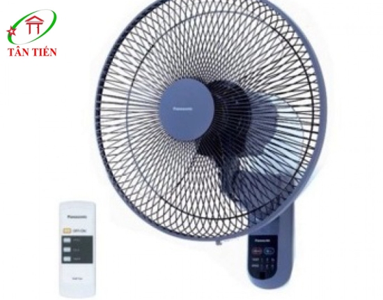 Quạt treo tường màu xanh , 47W Nanoco NWF1612RC-BL