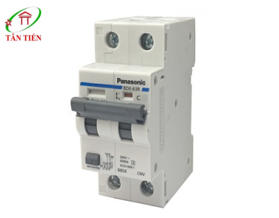 RCBO CẦU DAO CHỐNG RÒ 2P 20A PANASONIC BBDE22031CNV