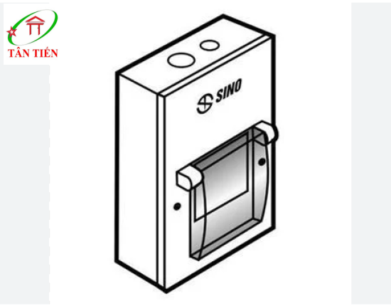 Tủ điện vỏ kim loại 3 đường lắp âm SINO EM3PL