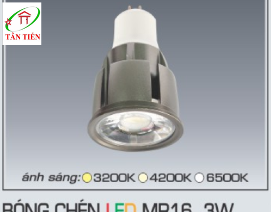 Bóng Led 3W Anfaco MR16