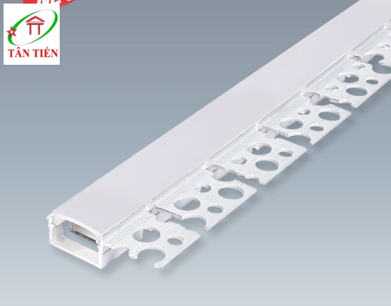 Thanh nhôm led âm viền Anfaco, 1.5m B15-1T