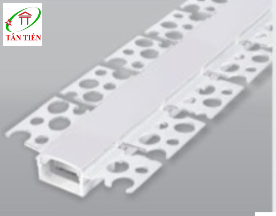 Thanh nhôm led âm viền Anfaco, 1.5m B15-2T