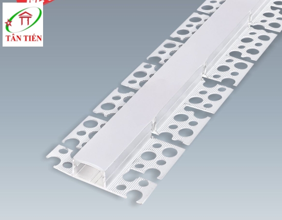 Thanh nhôm led âm viền Anfaco, 1.5m B20-2D