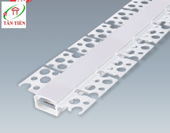 Thanh nhôm led âm viền Anfaco, 1.5m B20-2T