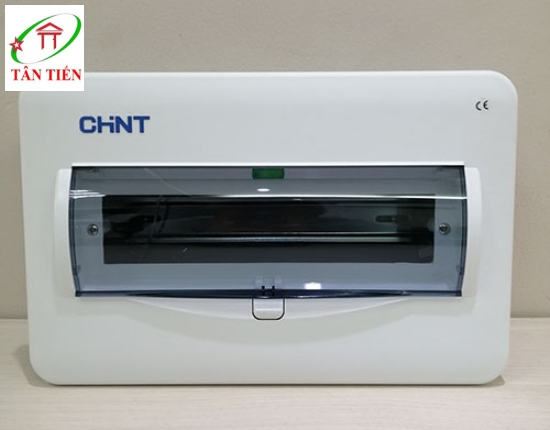 Tủ điện kim loại âm tường 8 đường Chint NX8-8-J