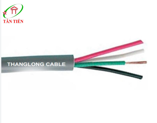 Dây cáp mềm tròn loại 4 ruột VCmt 4X1.5 300V-500V Thăng long