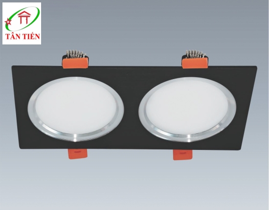 Đèn led Downlight âm trần 3 màu 9W Anfaco, AFC754D/2